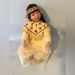 Artaffects “Princess of the Sun” Native American Doll by Perillo